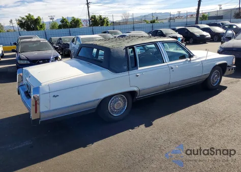 1991 Cadillac Brougham z USA, uszkodzony, nr VIN 1G6DW5477MR708867